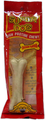 

Super Dog Chew Bone Mini 1 Piece Chicken Dog Treat(35 g, Pack of 3)