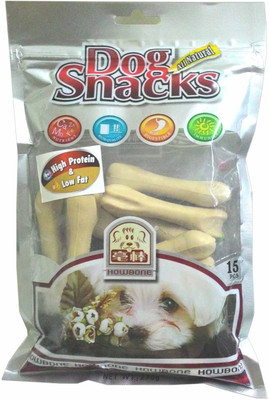 

Gnawlers High Protein Bone Large 15 pieces Milk Dog Treat(270 g)