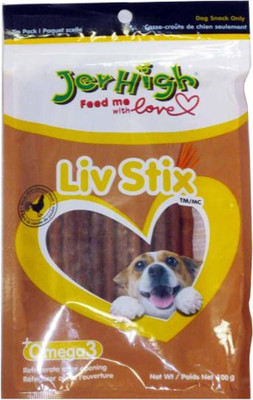 

Jerhigh Liv Stix Liver Dog Treat(100 g)