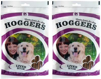 

Hoggers sticks Liver Dog Treat(200 g, Pack of 2)