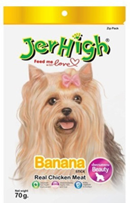 

JerHigh Banana Banana Dog Treat(70 g)