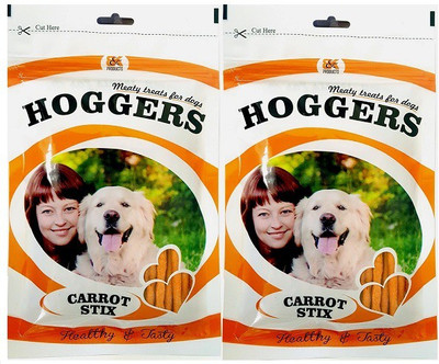 

Hoggers Carrot & Chicken Dog Treat(200 g, Pack of 2)