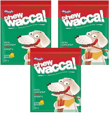

Drools Chewwacca Liver Dog Treat(100 g, Pack of 3)