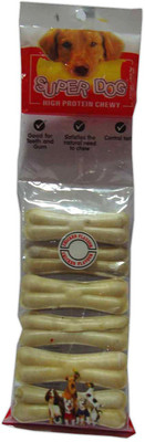 

Super Dog Chew Bone Tiny 6 Pieces Chicken Dog Treat(150 g, Pack of 2)