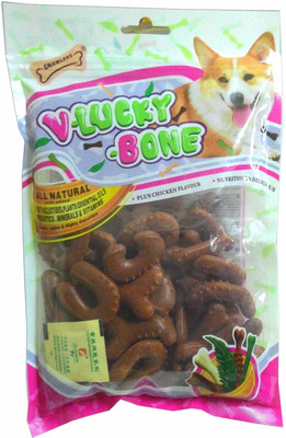 

Gnawlers V-Lucky Bone Dog Treat(270 g)