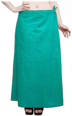 Zaributi PETTICOAT-42-RAMA Cotton Petticoat(XXL), Green