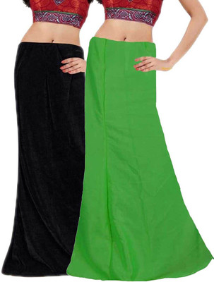 

Javuli in-black-green Cotton Petticoat(XXL)