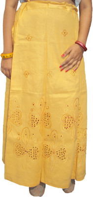 

Hand Art Hath0341 Cotton Petticoat(XXL), Yellow