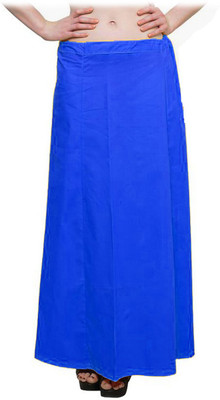 Zaributi PETTICOAT-42-ROYAL Cotton Petticoat(XXL), Blue