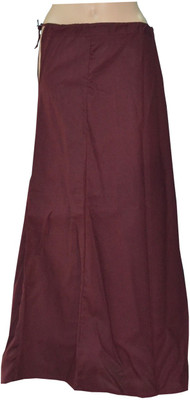 

JIS Saree inskirt 001 Cotton Petticoat(XXL), Maroon