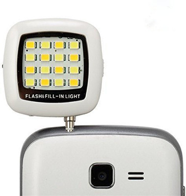 

Cell Point 2011 16 Led Selfie Flash Light Phone Charm(White, Black)