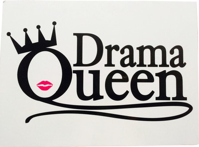 Funcart Drama Queen Photo Booth Board(Party)