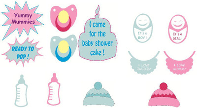 

Fancy Steps baby shower 1 Photo Booth Board(Party)