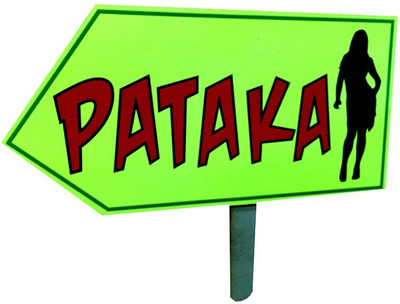

Fancy Steps Pataka Photo Booth Board(Party)