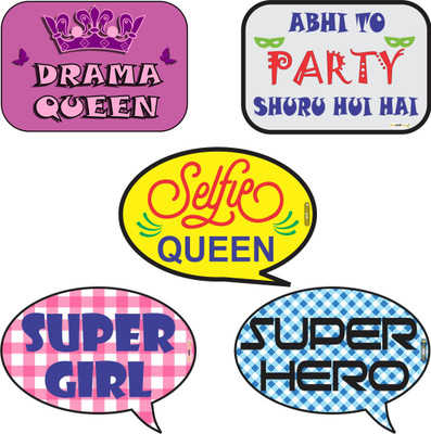 

Pics And You General Party Themed Party/Photobooth Placard/Board - PLGN017 Photo Booth Board(Party)