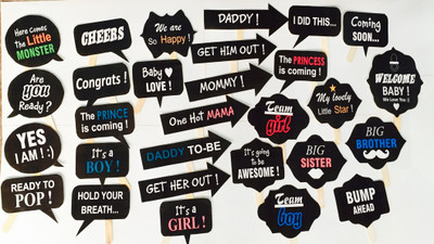 

Fancy Steps partyprops00142 Photo Booth Board(Birthday)