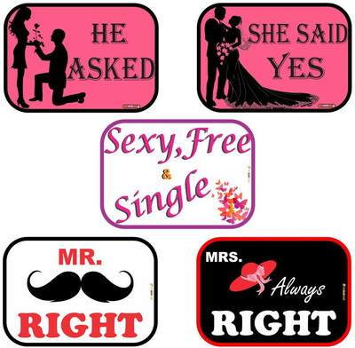 

Pics And You Wedding Themed Party/Photobooth Placard/Board - PLWD7 Photo Booth Board(Wedding)