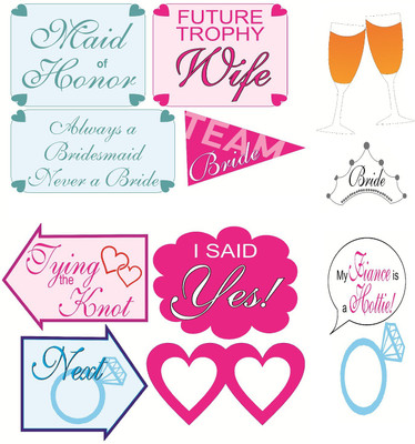 

Fancy Steps engagement Photo Booth Board(Wedding)