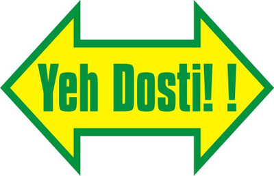 

Funcart Yeh Dosti Photo Booth Board(Party)