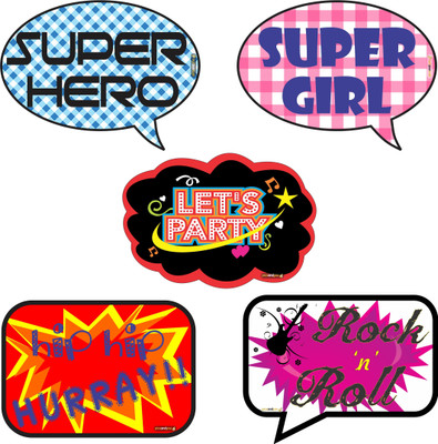 

Pics And You General Party Themed Party/Photobooth Placard/Board - PLGN019 Photo Booth Board(Party)