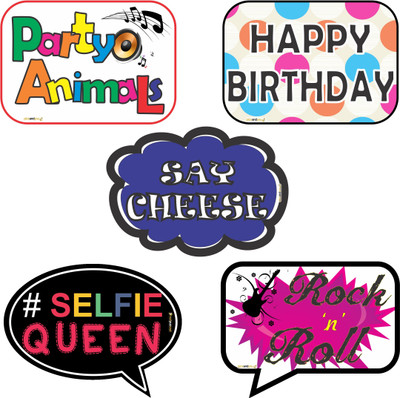

Pics And You General Party Themed Party/Photobooth Placard/Board - PLGN018 Photo Booth Board(Party)