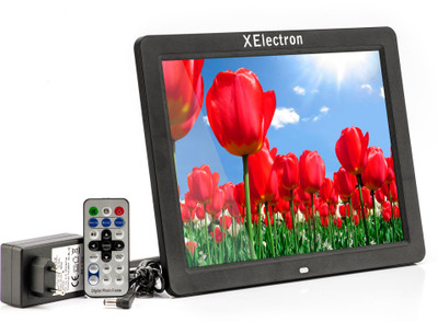 

XElectron 1200XE 12 inch Digital Photo Frame XElectronÂ® BIS Certified(128 MB, Black)