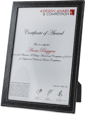

Eco-Leatherette A4CF 8x12 Inch Photo Frame(Black)