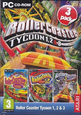 

RollerCoaster Tycoon 1,2 & 3(for PC)