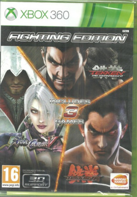 

Tekken 6 / Tekken Tag Tournament 2 / Soulcalibur V : Fighting Edition(for Xbox 360)