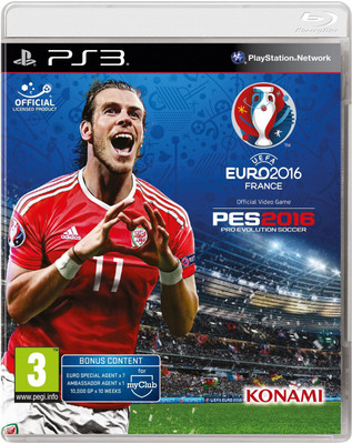 

UEFA EURO Pro Evolution Soccer 2016(for PS3)