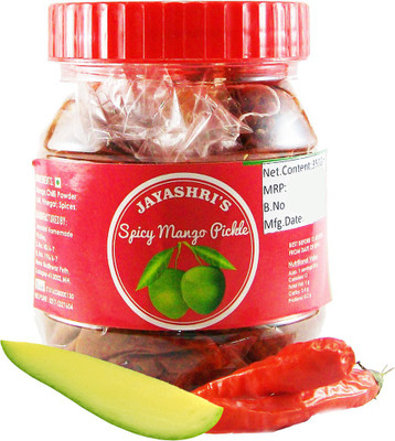 

Jayashri's Hot and Spicy Mango Pickle(500 g)