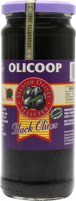 

Olicoop Plain Black Whole Olive Pickle(450 g)