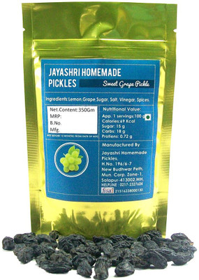 

Jayashri's Sweet Grape and Ginger Pickle(350 g)