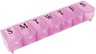 

Honestystore 7 - day Pill Box(Multicolor)