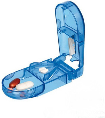 

Ezy Gentle Press Tablet Cutter Manual Pill Splitter(Blue)
