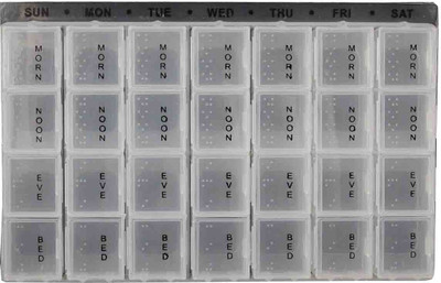 

Hua You 1 week Pill Box(Multicolor)