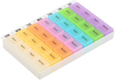 

Ramco 7-day Container Premium Pill Box(Multicolor)