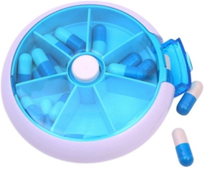 

Hua You 7 Days Pill Box(Blue)