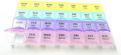 

Dealfinity 7-day 1 week Medicine Reminder Pill Box(Dealfinity)