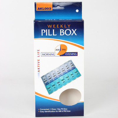 

AKTIVE LIFE 1 week AKL003 Pill Box(Multicolor)
