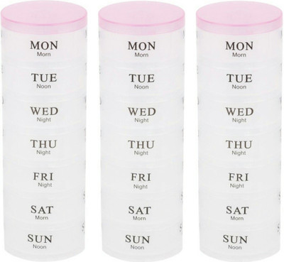 

Epyz 1 week Pill Box(White)