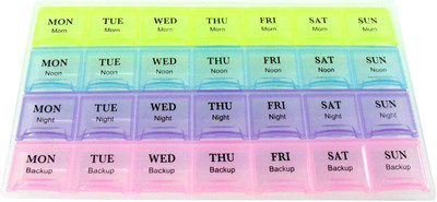 Aokeman 1 week Pill Box(White)