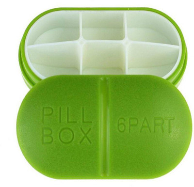 Gaaza 6-day Pill Box(Green)