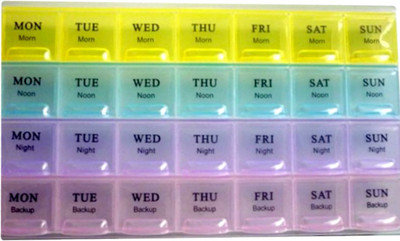 

Flintstop 7Day Pill Box(Multicolor)