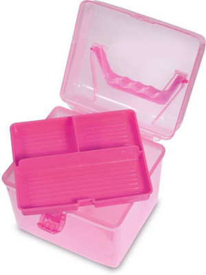 

Health Track NA first aid box pink Pill Box(Pink)