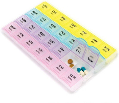

HPK 7-day Pill Box(Multicolor)