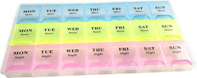 

Lavelle Pharma 1 week Premium Pill Box(Multicolor)