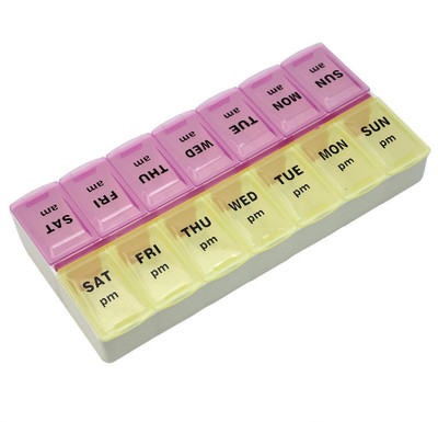 

Sukot 7 Day Pill Box(Multicolor)