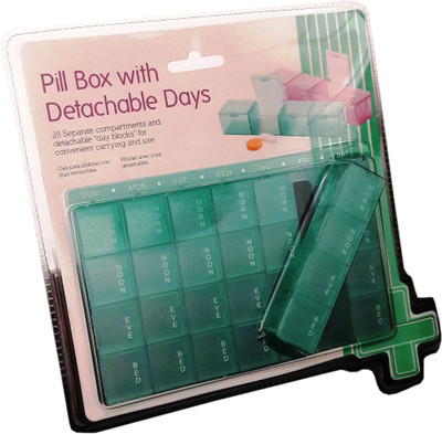 

Nanson AG1326B Manual Pill Box(Blue)