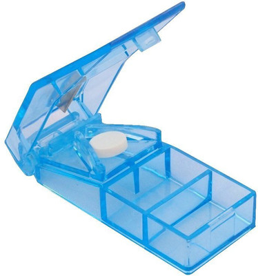 

Health And Yoga 2 Storage Compartments Hny01 Manual Pill Splitter(Blue)